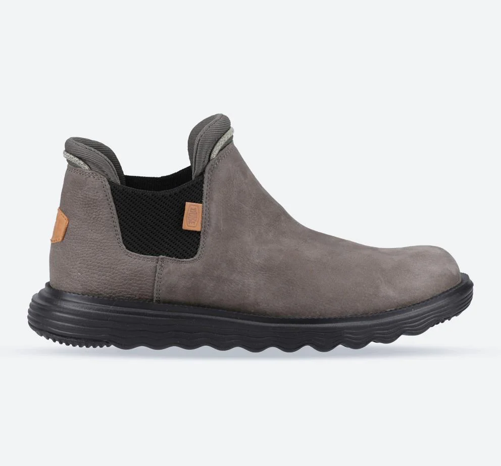 Men’s Heydude 40187 Branson Classic Slip On Boots – Grey