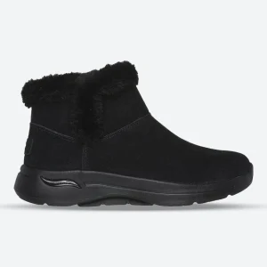 Women's Wide Fit Skechers 144400 Go Walk Arch Fit Cherish Boots