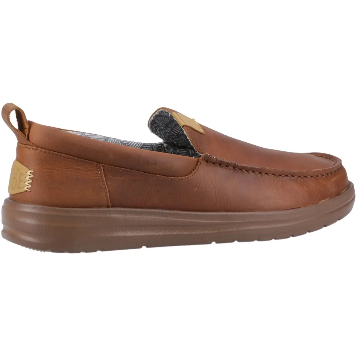 Men's Heydude 40173 Wally Grip Moc Craft Leather Shoes – Bild 5