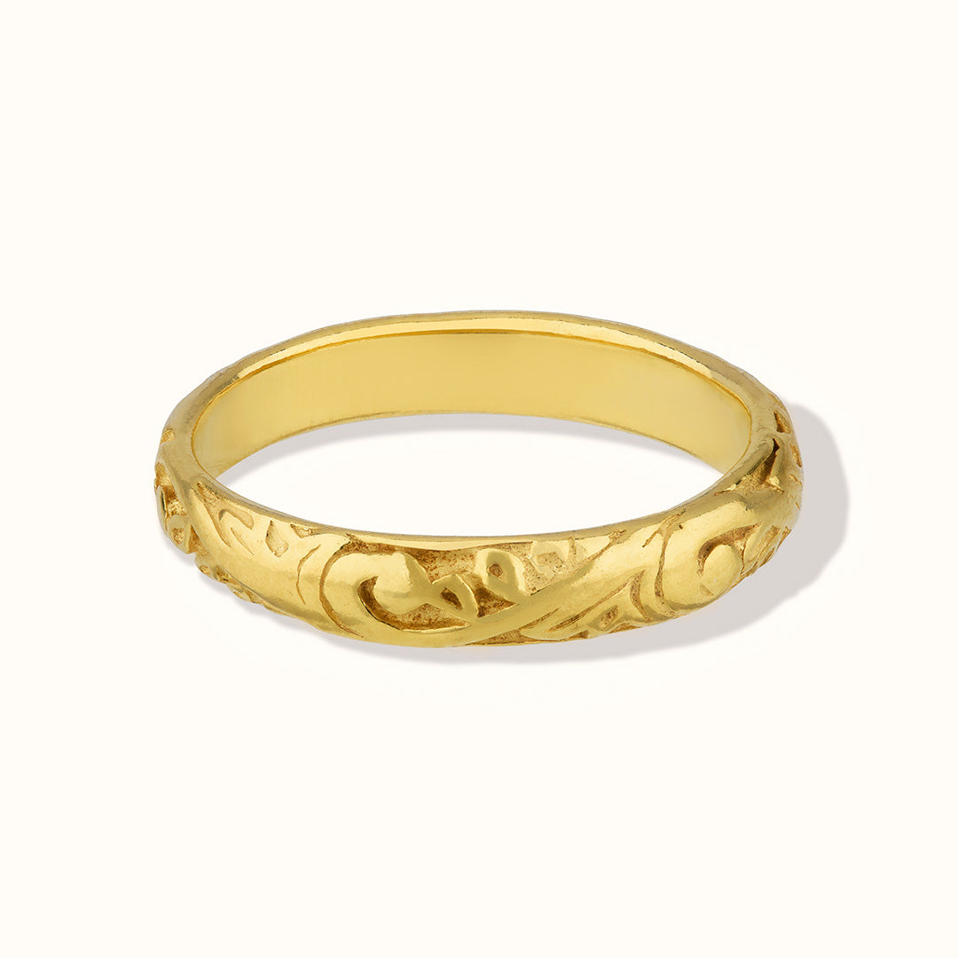 Hera Ring Golden – Bild 2