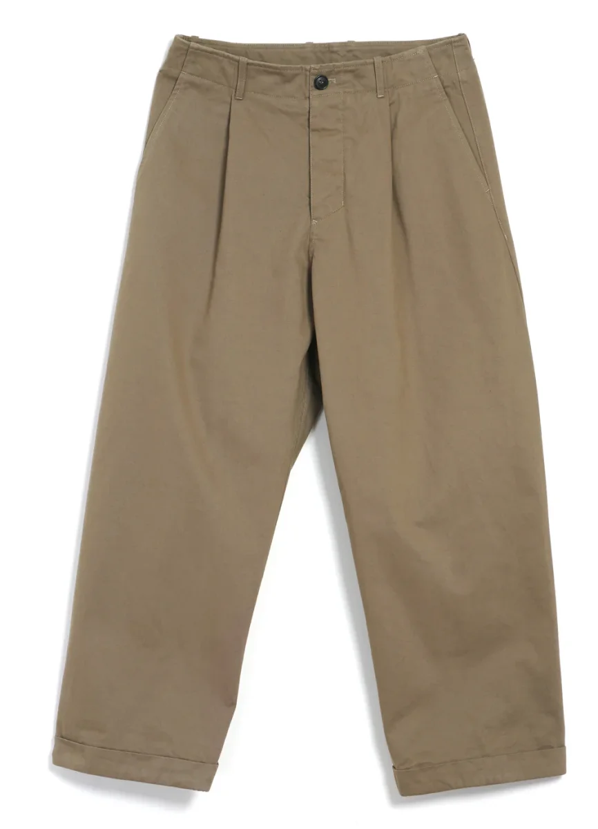 HANSEN - Hose Pleated Trousers BOBBY | beige – Bild 4