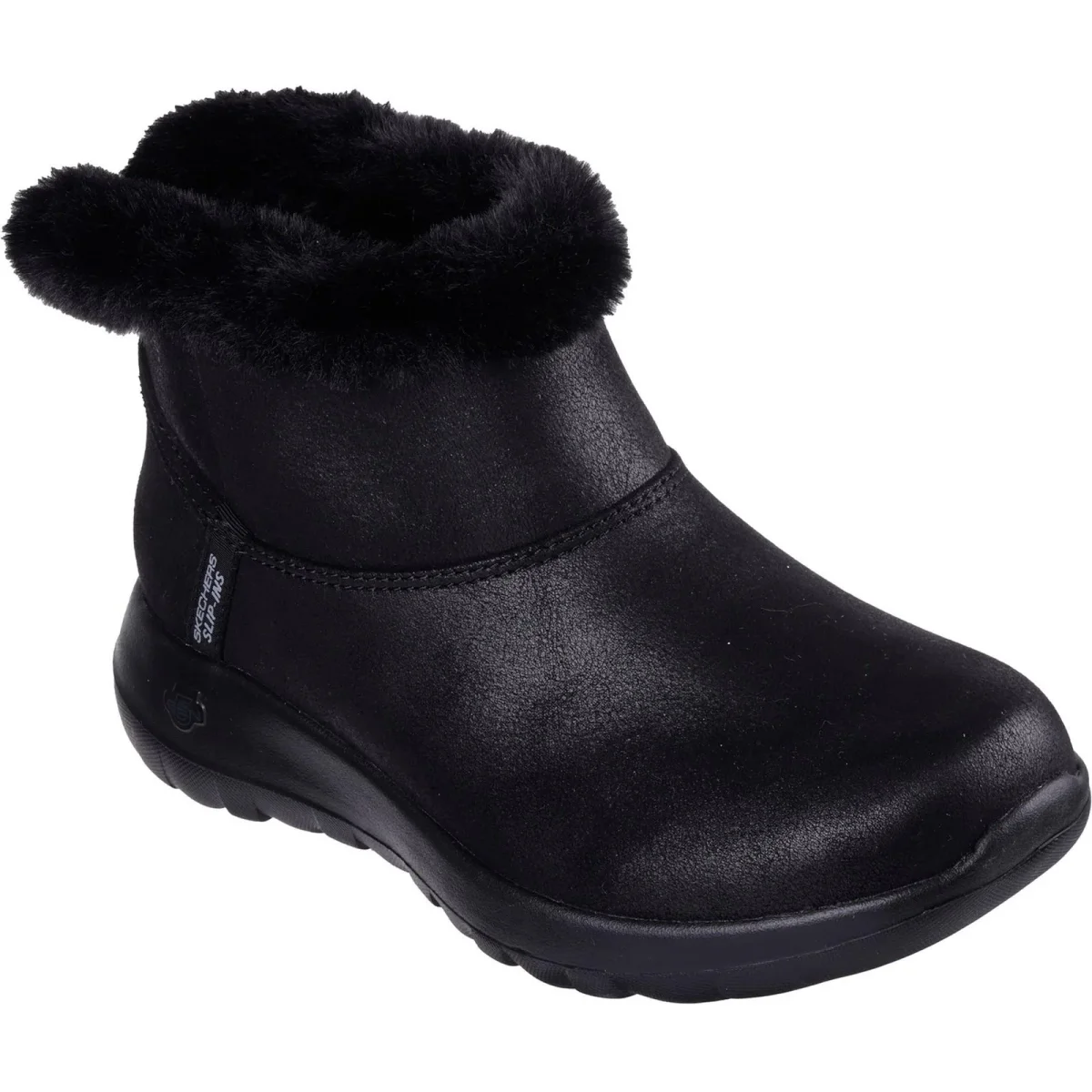 Women's Wide Fit Skechers 144800 Slip-ins On The Go Joy Cozy Dream Boots – Bild 4