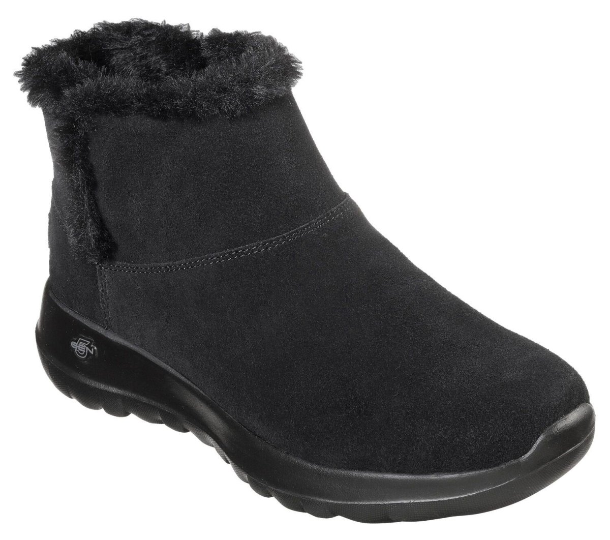 Women's Wide Fit Skechers 15501 Luxury Go Joy Bundle Up Boots – Bild 4