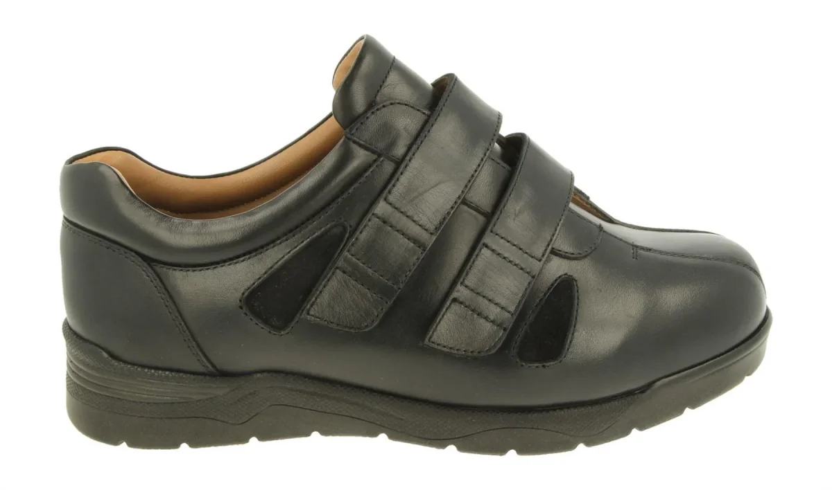 Mens Wide Fit DB Darren Shoes – Bild 3