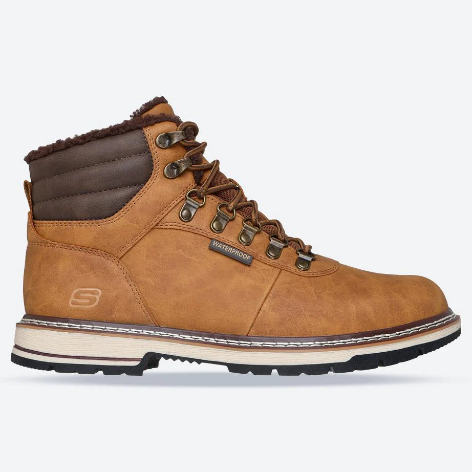Men’s Relaxed Fit Skechers 205623 Waterproof Corado Boots