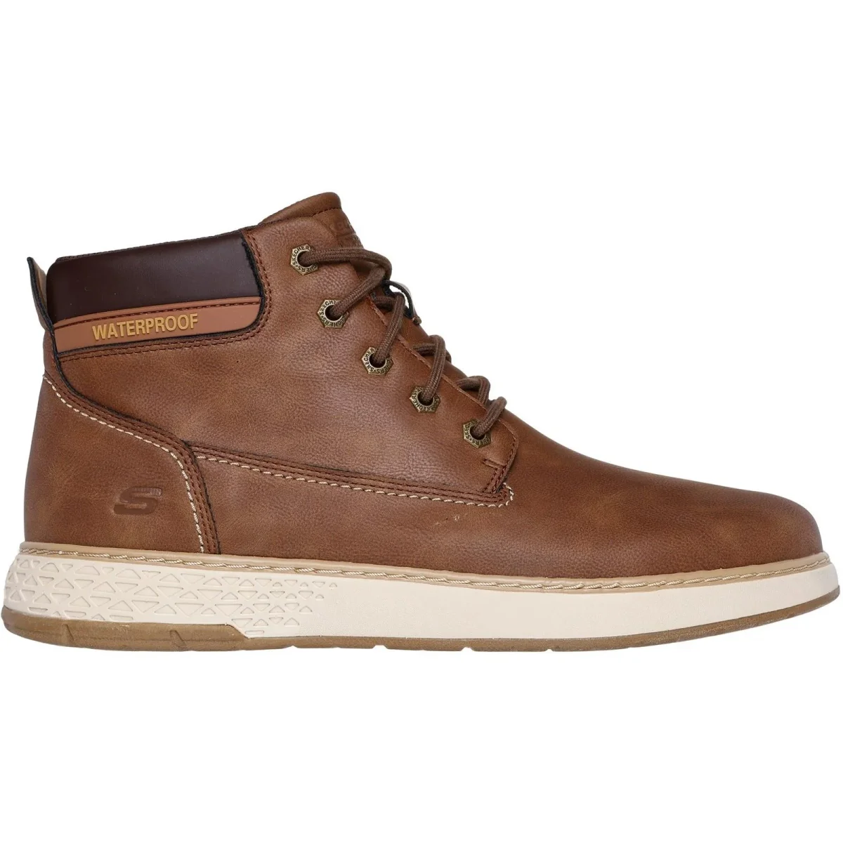 Men's Relaxed Fit Skechers 205235 Garlan Deno Waterproof Boots – Bild 3