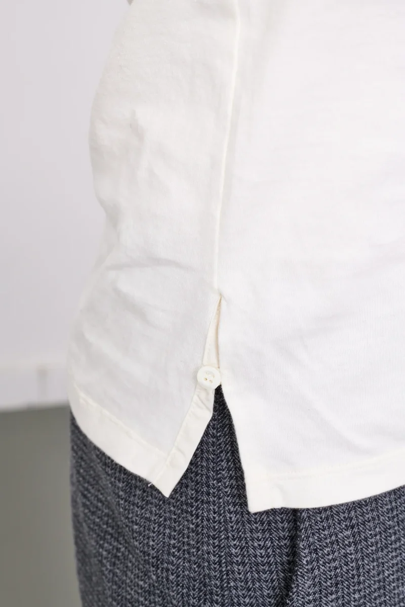 HANSEN - Longsleeve Henley JONAS | offwhite – Bild 7