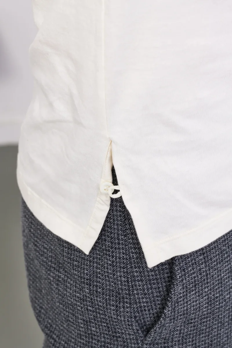 HANSEN - Longsleeve Henley JONAS | offwhite – Bild 8