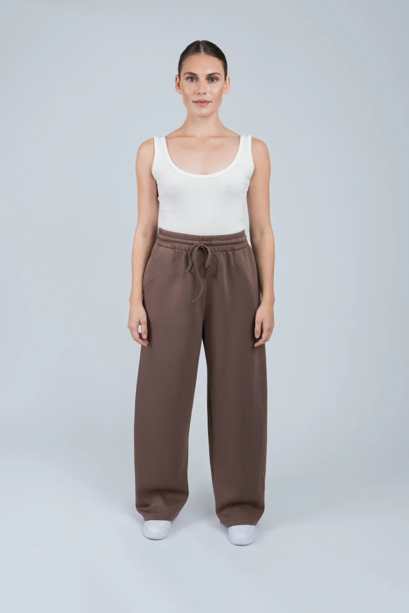 Joggerpants High Waisted mit Gummizug Mauve
