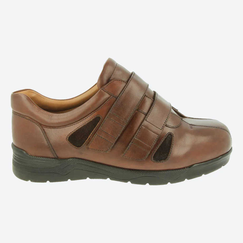 Mens Wide Fit DB Darren Shoes – Bild 7