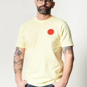 EDWIN - T-Shirt JAPANESE SUN | tender yellow