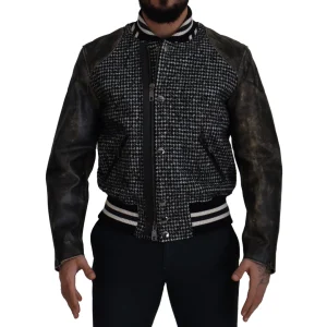 Dolce & Gabbana Lederbomberjacke - Herren