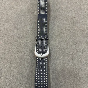 NietenGürtel "Kim" - Blau ( 85 - 105 cm )
