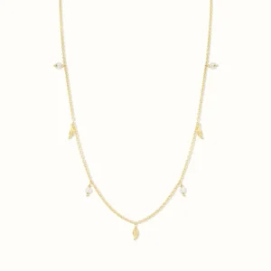 Juna Labradorit Kette Golden