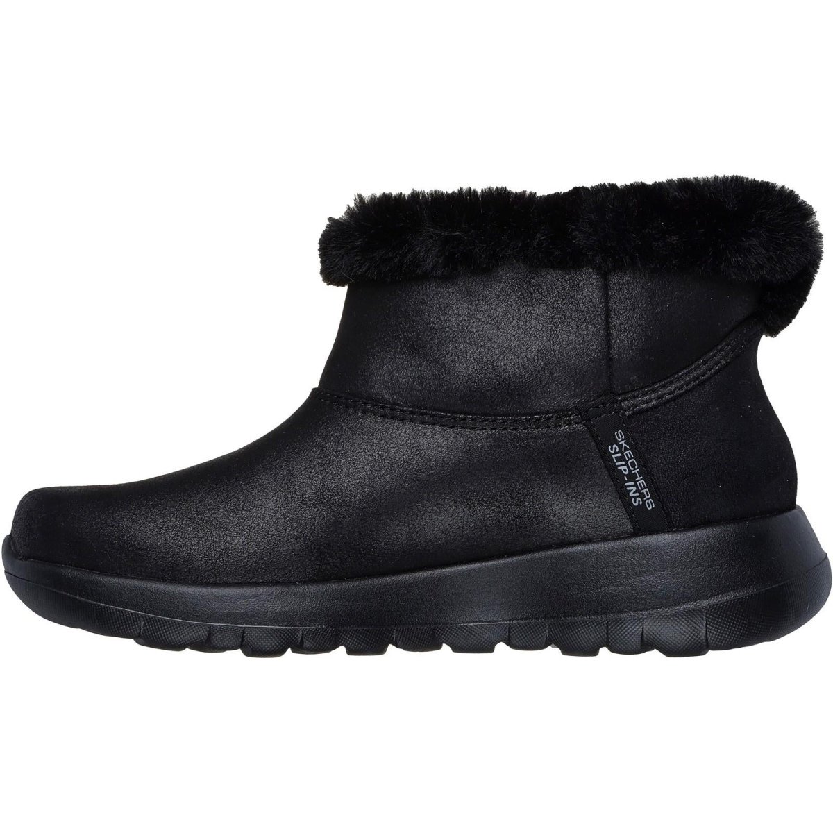 Women's Wide Fit Skechers 144800 Slip-ins On The Go Joy Cozy Dream Boots – Bild 5
