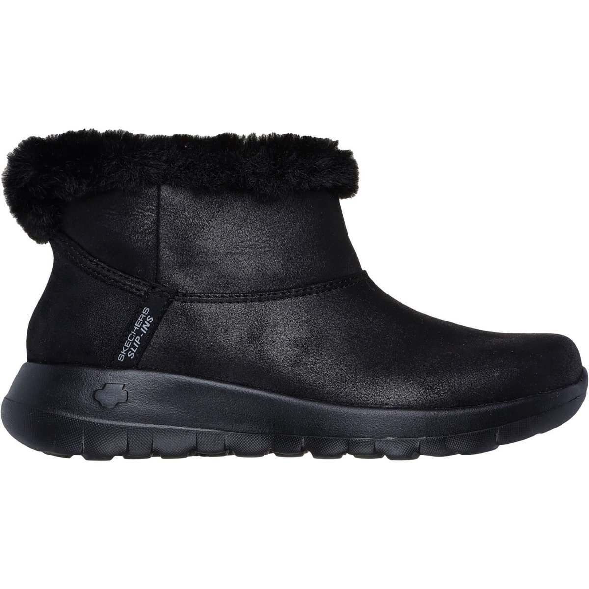 Women's Wide Fit Skechers 144800 Slip-ins On The Go Joy Cozy Dream Boots – Bild 3
