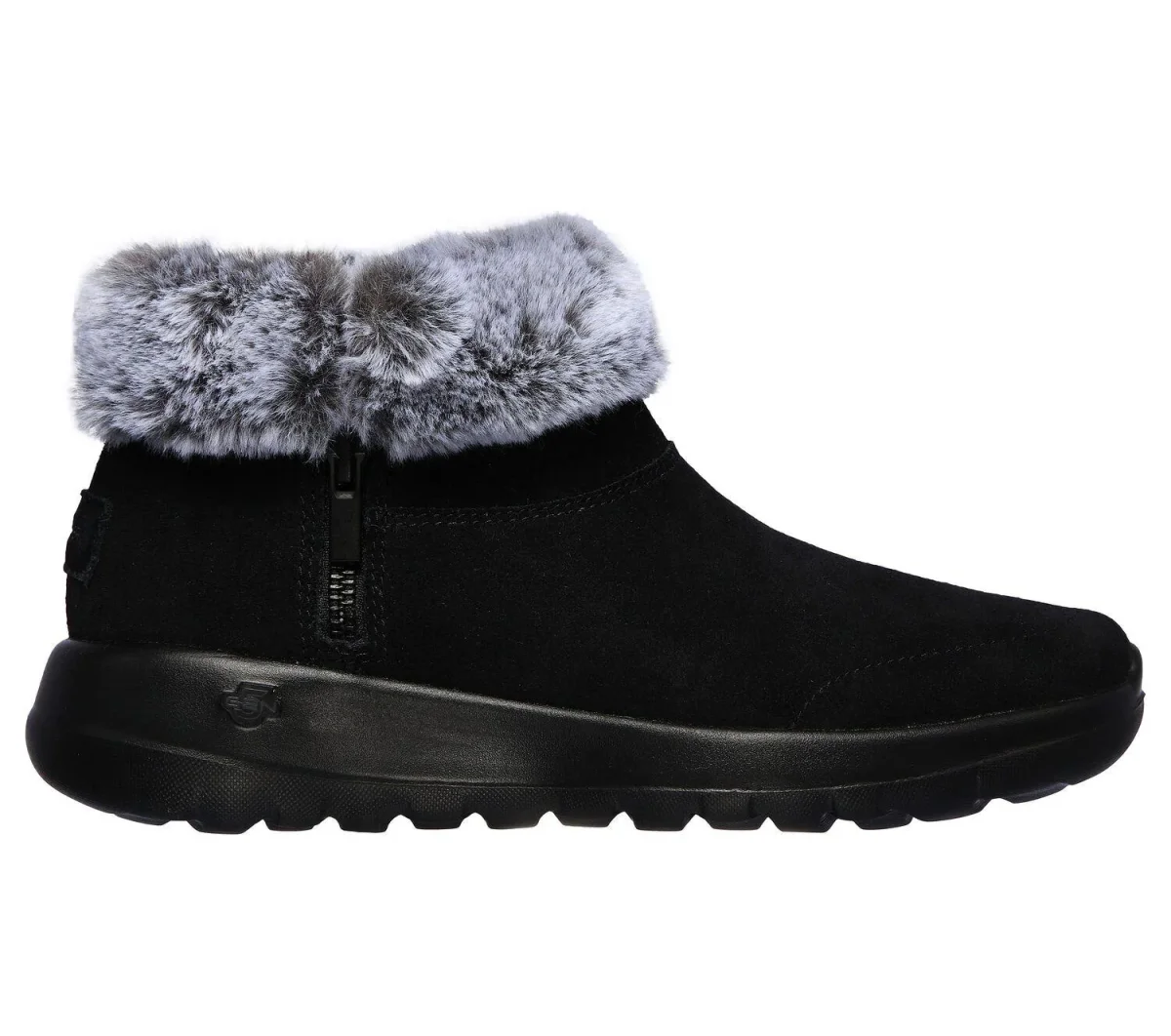 Women's Wide Fit Skechers 15501 Luxury Go Joy Bundle Up Boots – Bild 9