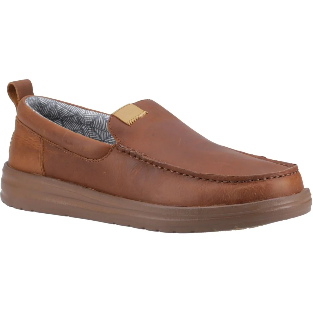 Men's Heydude 40173 Wally Grip Moc Craft Leather Shoes – Bild 4