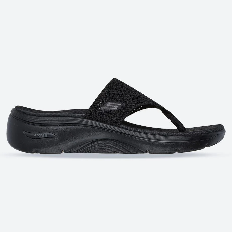 Women’s Wide Fit Skechers 140861 Carrie Go Walk Arch Fit 2.0 Sandals