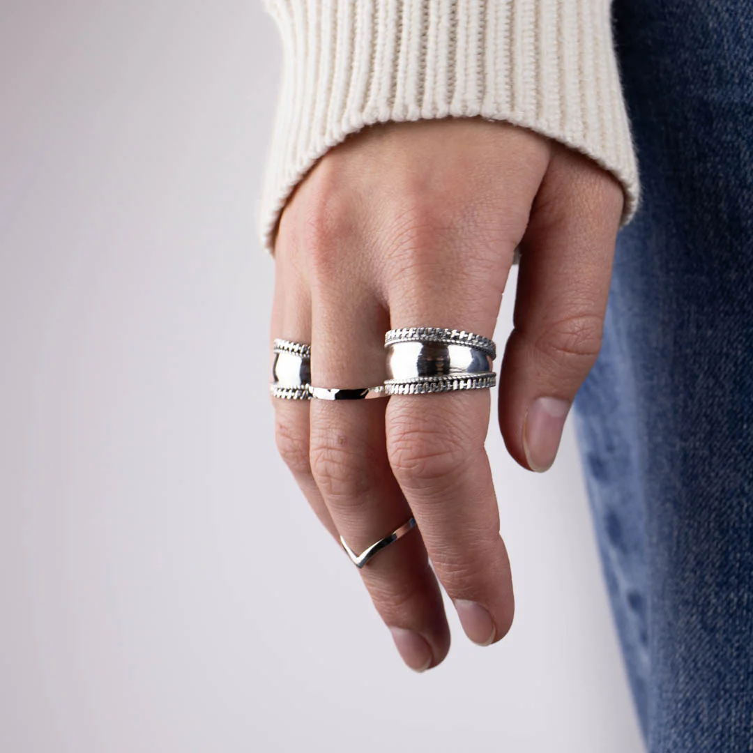 Evin Ring Silber – Bild 3