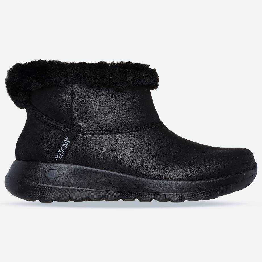 Women’s Wide Fit Skechers 144800 Slip-ins On The Go Joy Cozy Dream Boots