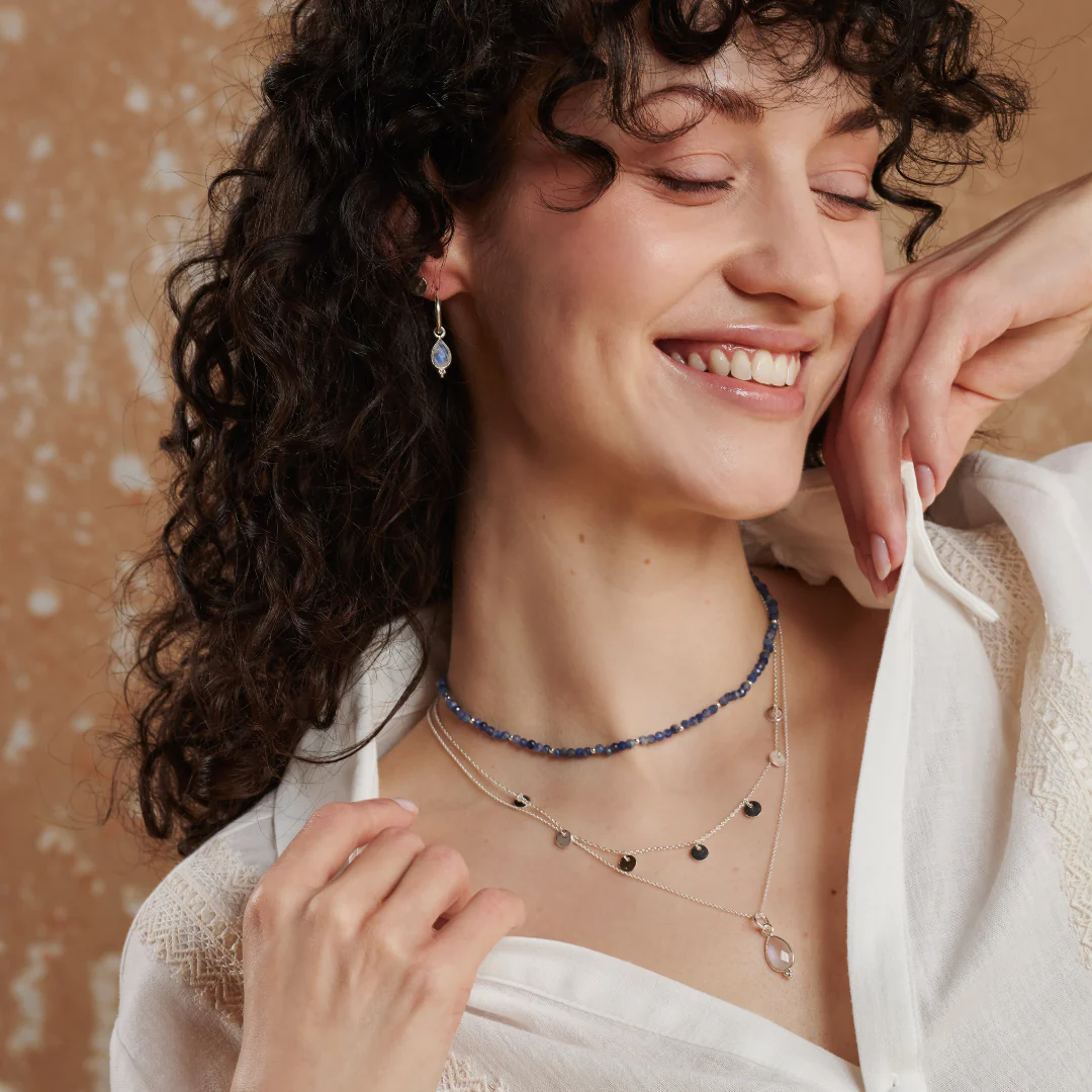 Dalia Kette Silber – Bild 6