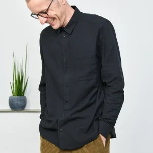 HANSEN - Hemd HENNING | black