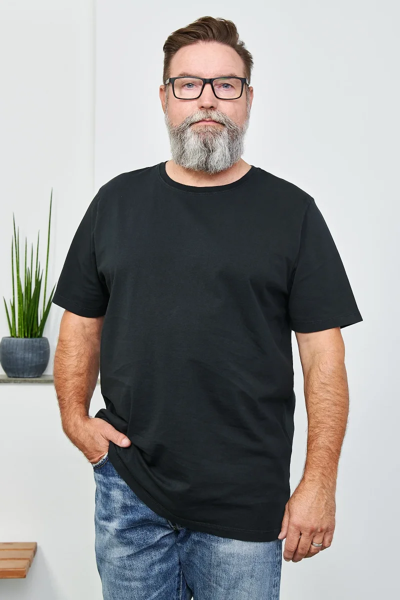 HANSEN - T-Shirt JULIAN | black