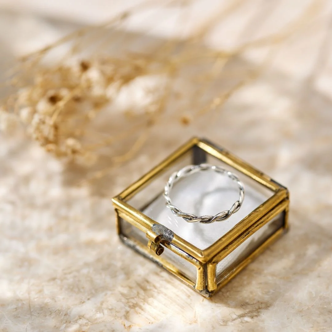 Infinity Ring Silber – Bild 5
