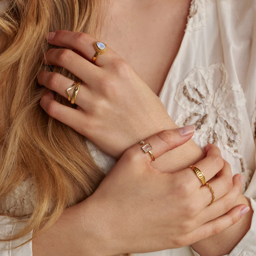 Kaya Ring Golden – Bild 9