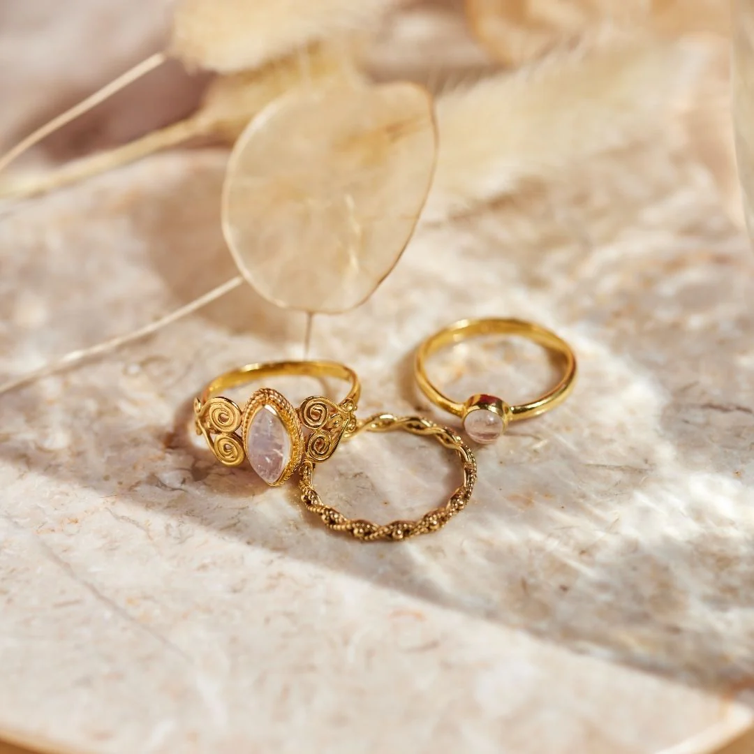 Twist Ring Golden – Bild 5