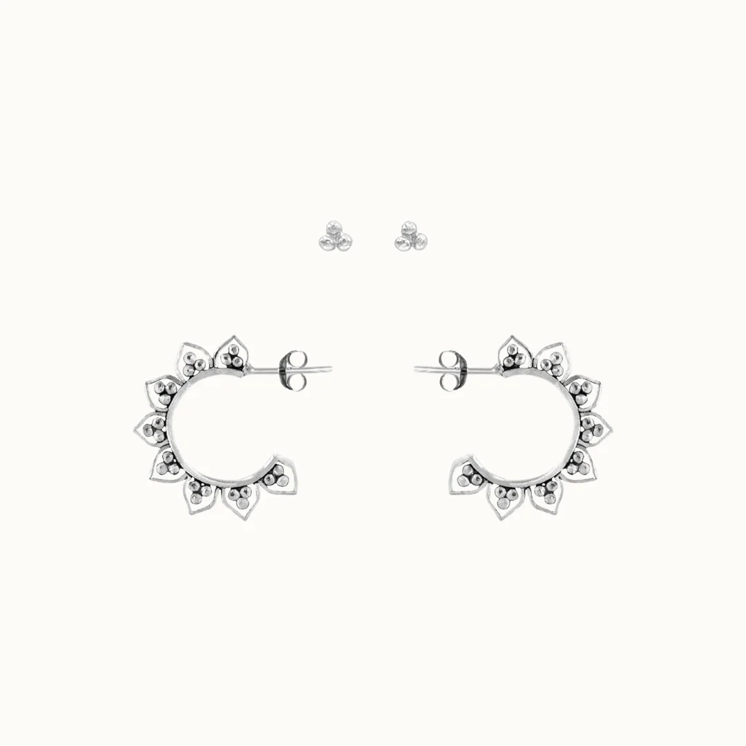 Nelume Silber Set