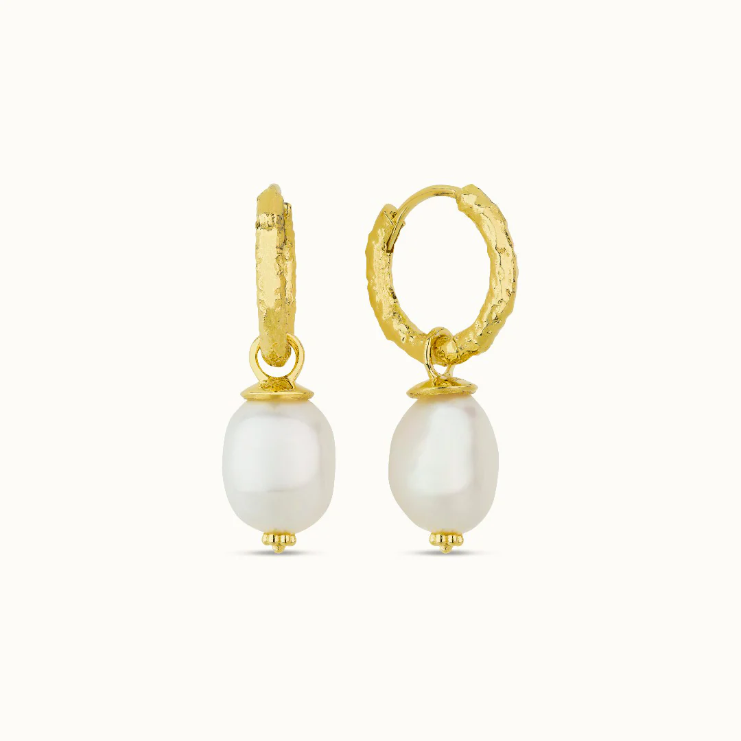 Perla Hoops Golden