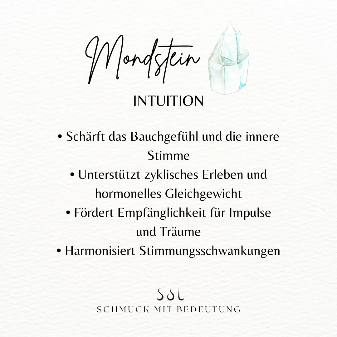 Atlas Mondstein Ring Golden – Bild 5