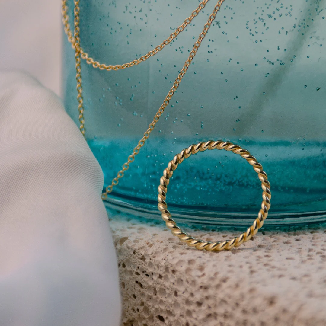 Twist Ring Golden – Bild 4